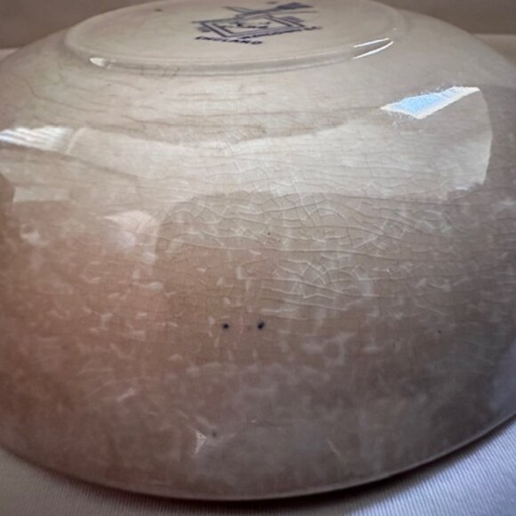 Antique Blue Willow Bowl - Picture 9 of 10